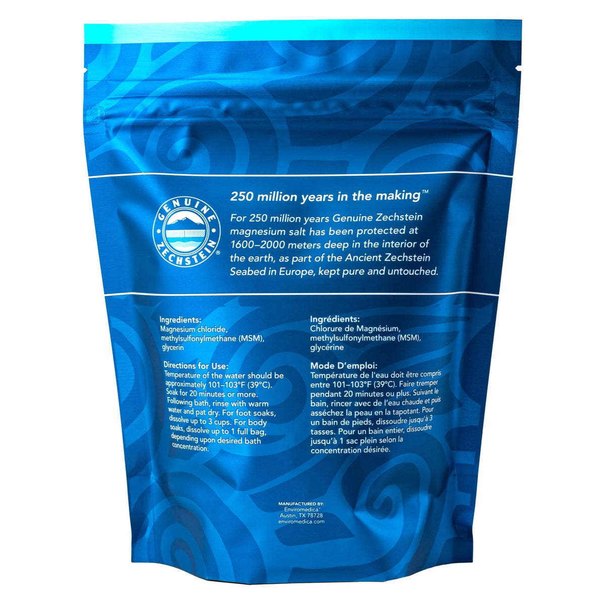 Ancient Minerals Magnesium Bath Flakes Ultra with OptiMSM – Pure Zechstein Magnesium Chloride and Organic Sulfur Bath Salts, - FENGGESTORE20