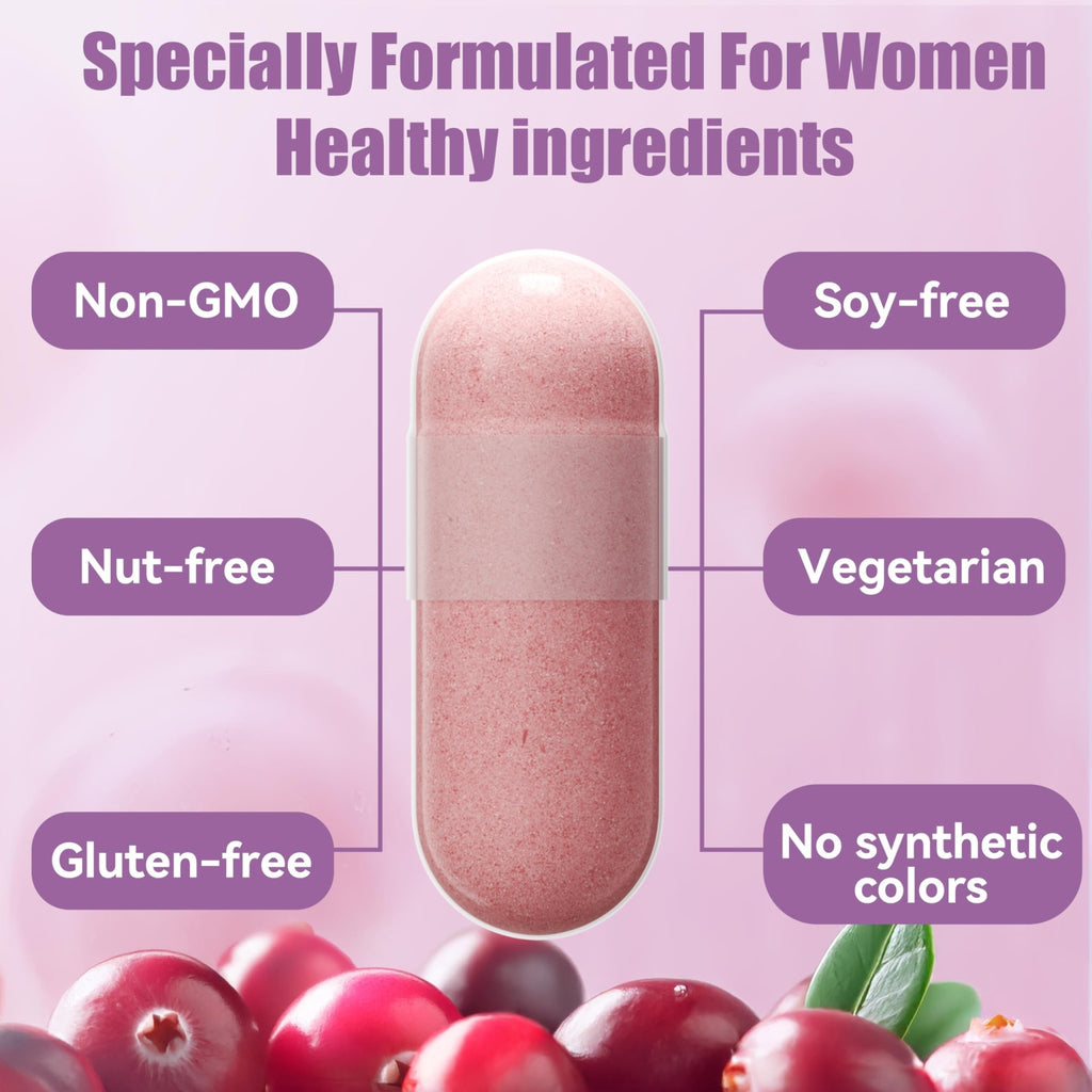 AnFamer Vaginal Probiotics for Women Female,Promotes Ph Balance,Healthy Vaginal Odor & Flora,Urinary Tract Health with Prebiotics & Lactobacillus Probiotic - FENGGESTORE20
