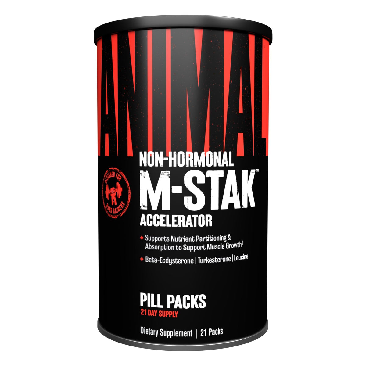 Animal M-Stak - Muscle Builder and Anabolic Mass Gainer Supplement for Bodybuilding - Lean Muscle Growth, Amino Complex and Pre Workout Energy, 21 Packs - FENGGESTORE20