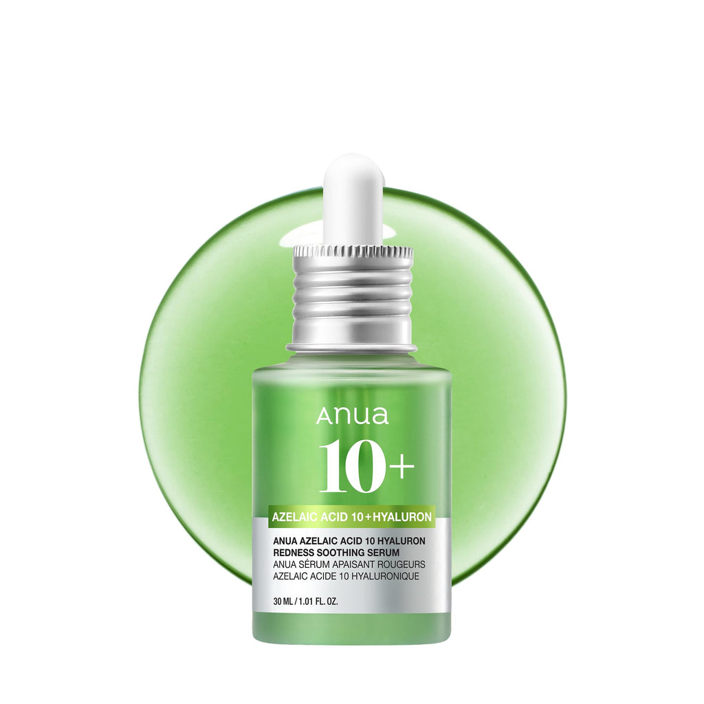 Anua Azelaic Acid 10 Hyaluron Redness Soothing Serum, Facial Serum for Blemish-Prone & Oily-Prone Skin - FENGGESTORE20