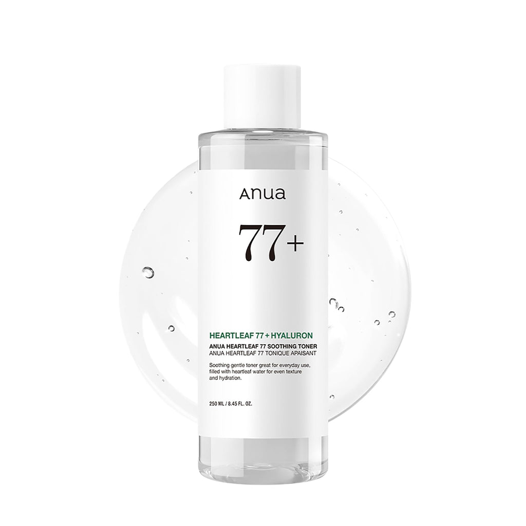 Anua Heartleaf 77 Soothing Toner, Moisturizing & Calming Facial Toner for Glass Skin, Hyaluronic Acid, Lightweight Hydration - FENGGESTORE20