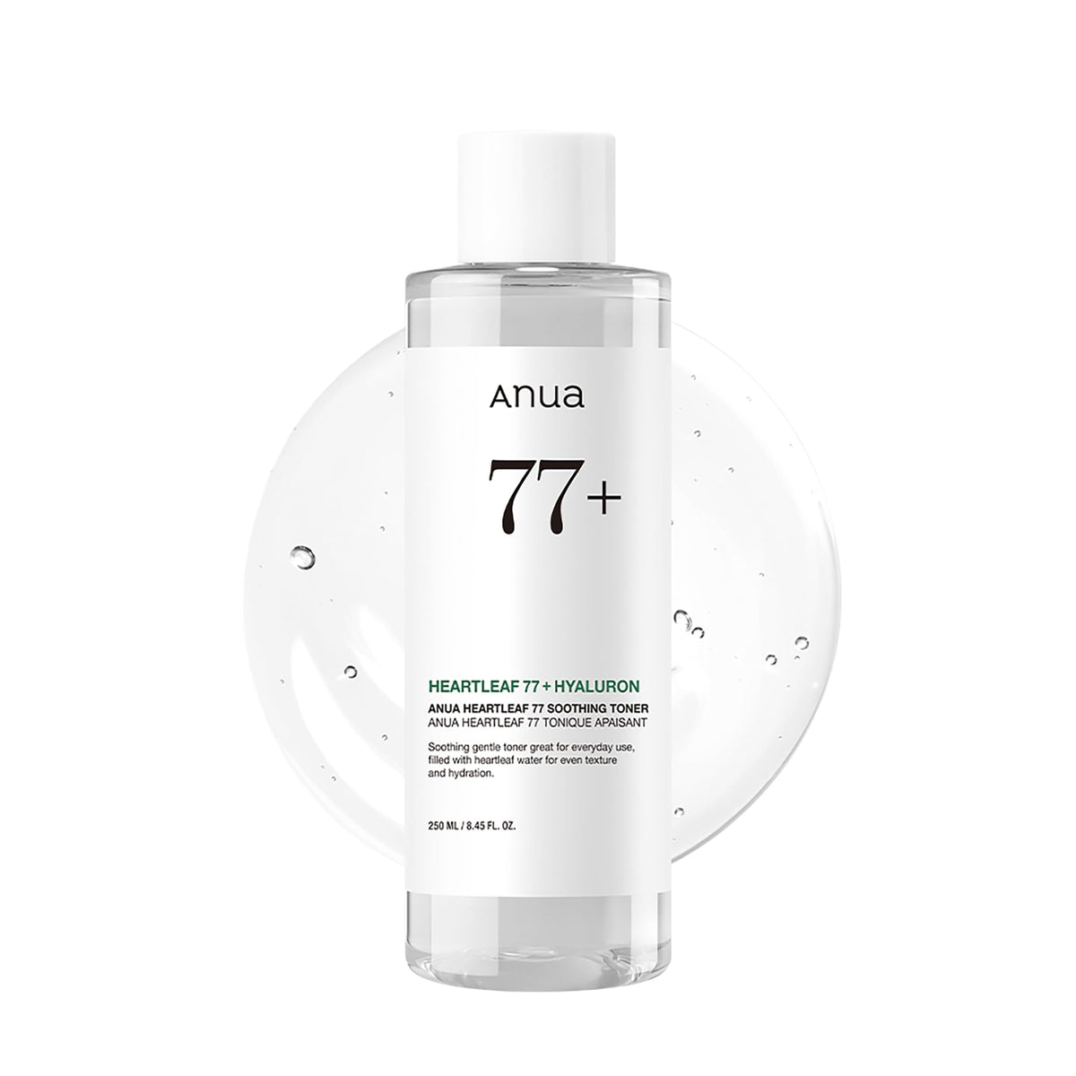 Anua Heartleaf 77 Soothing Toner, Moisturizing & Calming Facial Toner for Glass Skin, Hyaluronic Acid, Lightweight Hydration - FENGGESTORE20