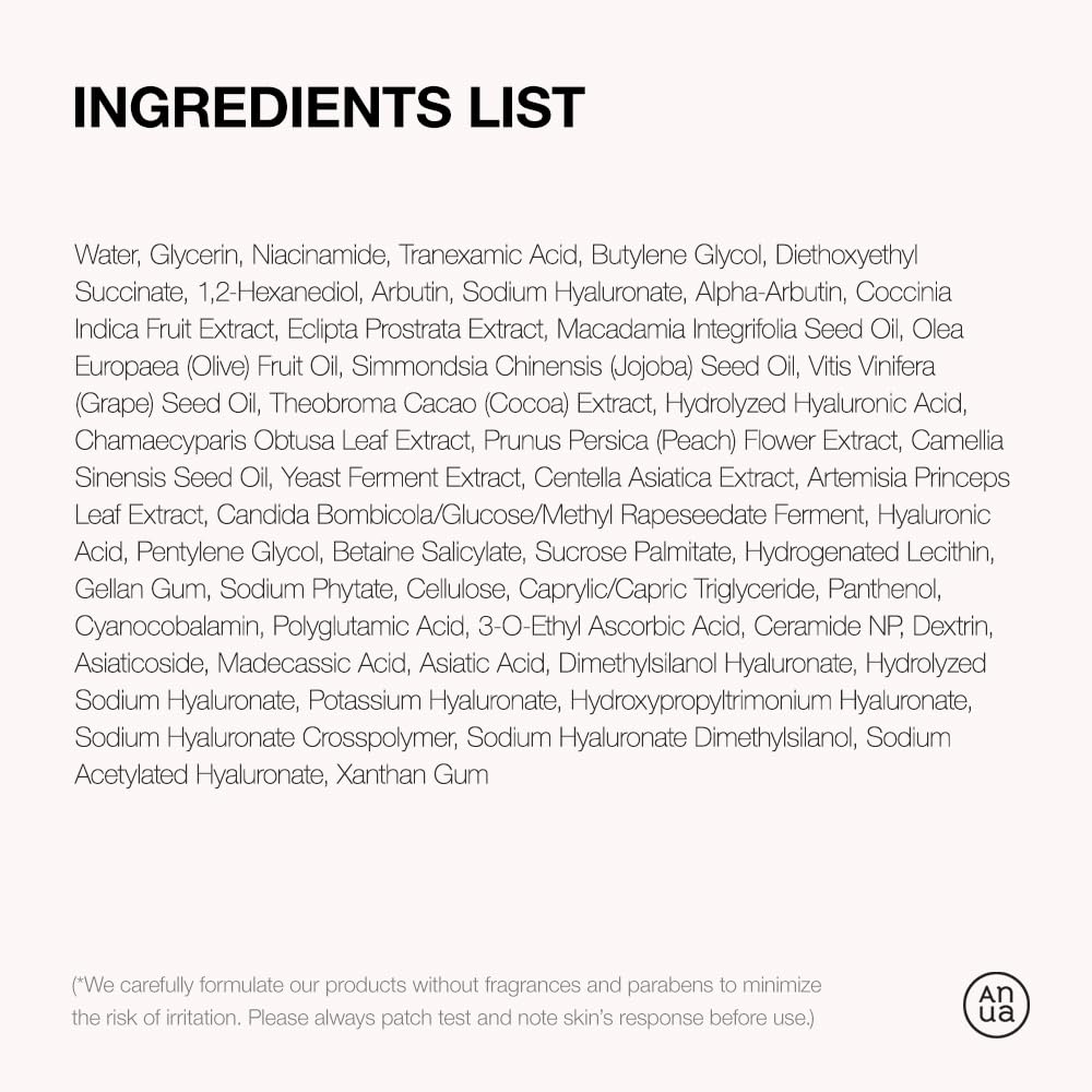 Anua Niacinamide 10 + TXA 4 Serum, Dark Spot Care, Hyaluronic Acid, Tranexamic Acid - FENGGESTORE20