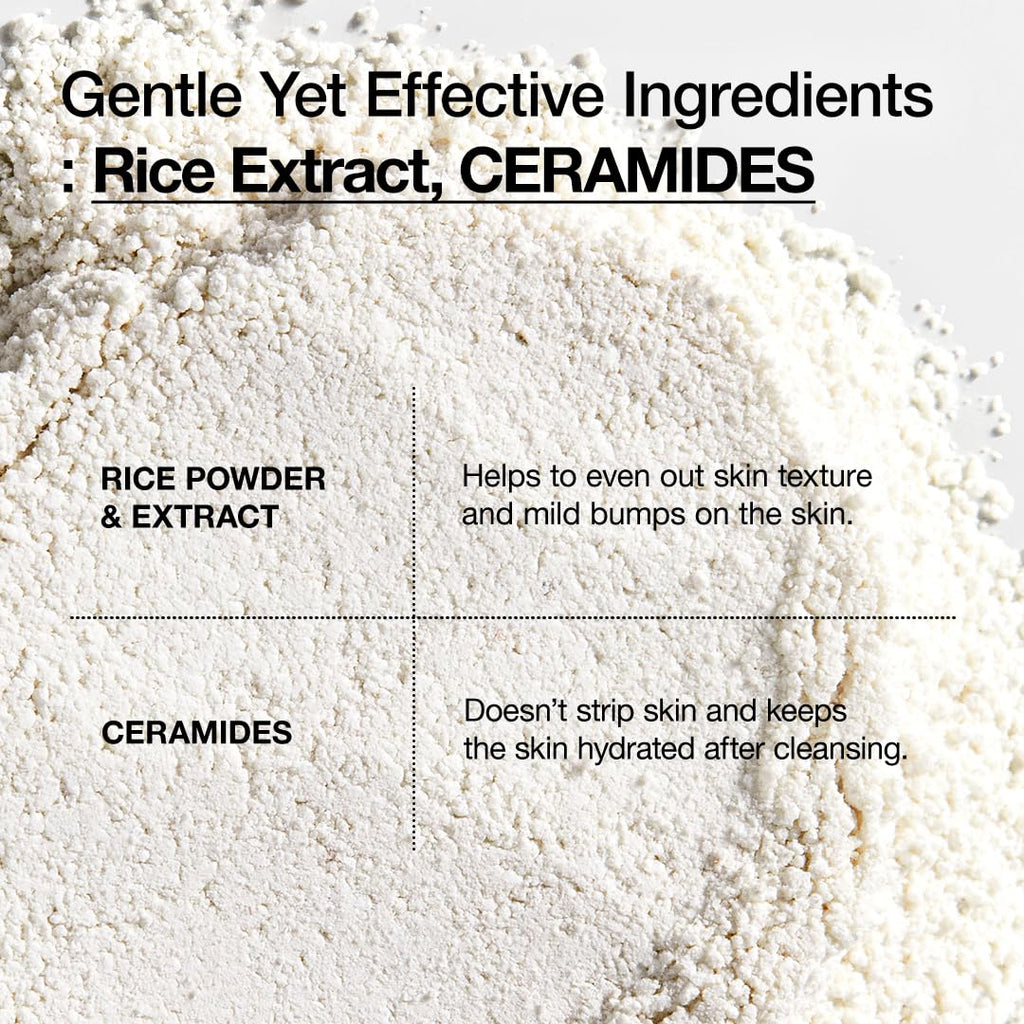 ANUA Rice Enzyme Brightening Cleansing Powder, Exfoliating Powder-to-Foam Cleanser, Smooth Texture & Clarity - FENGGESTORE20
