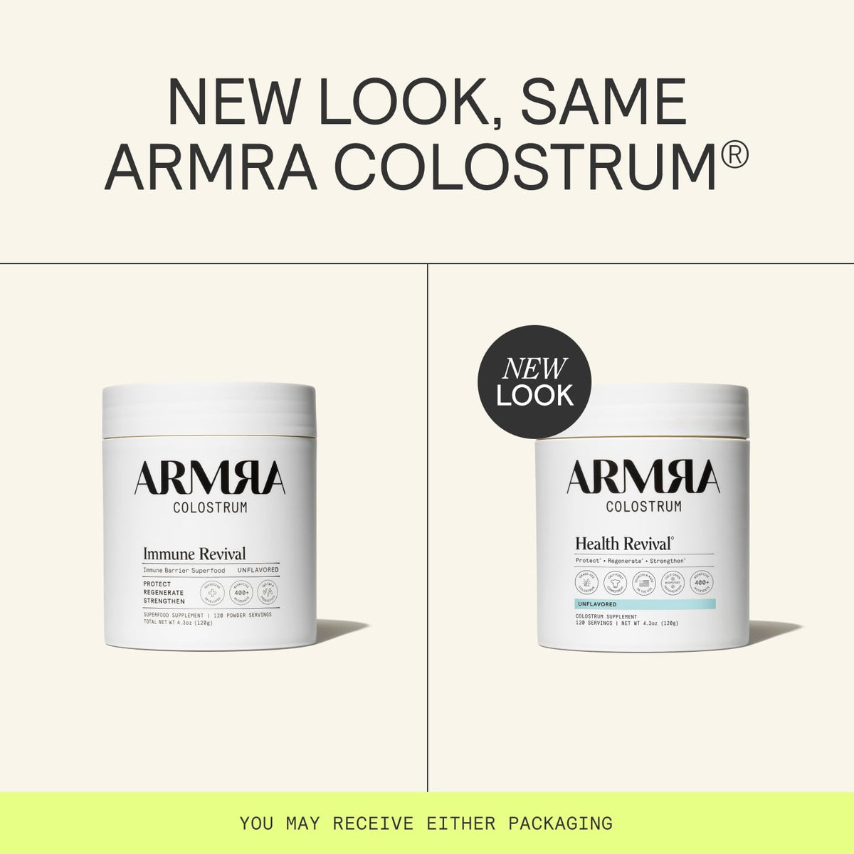 ARMRA Colostrum Powder | Unflavored | Gut Health & Bloating | Skin & Hair | Immunity | Keto, Gluten & Fat-Free | 120 Servings - FENGGESTORE20