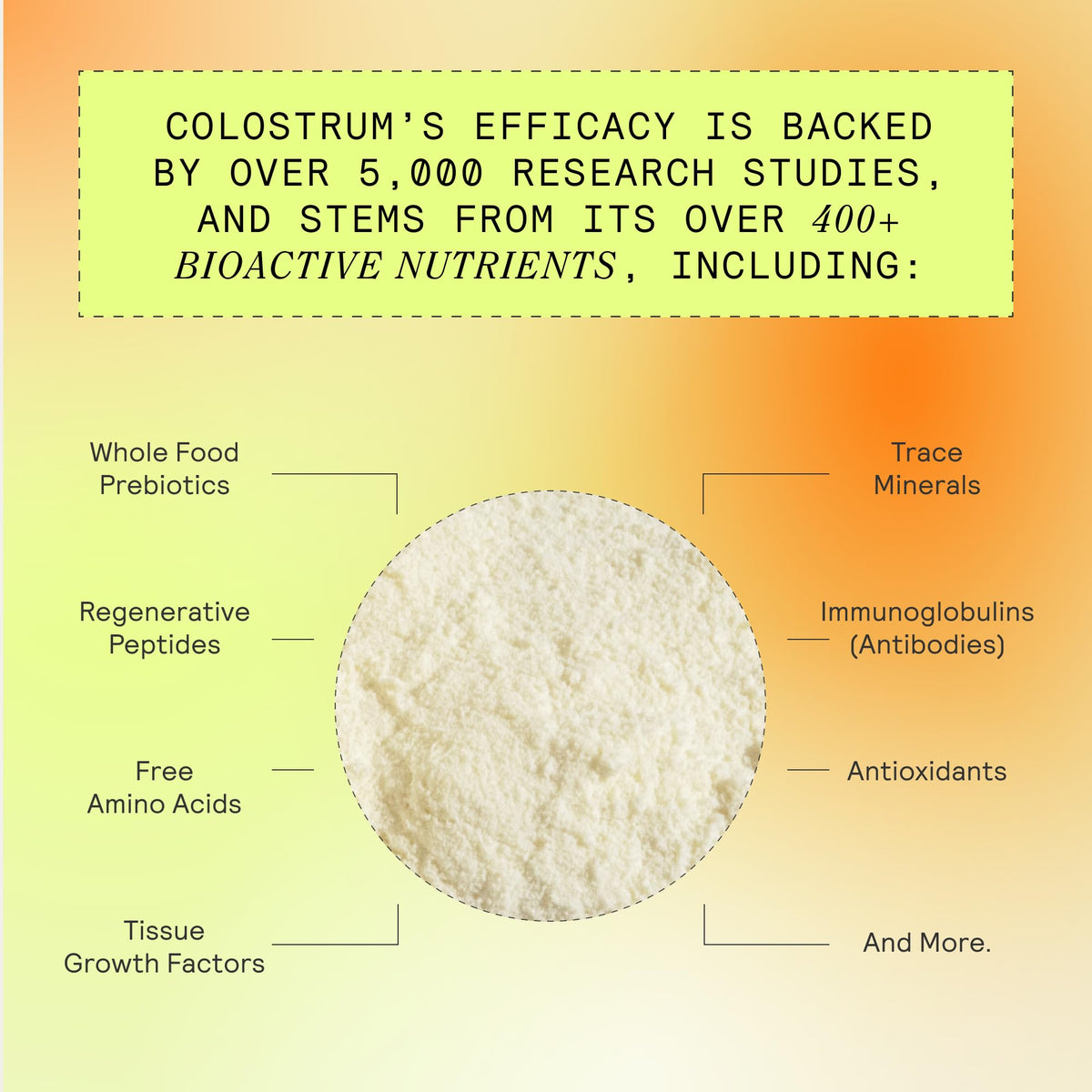 ARMRA Colostrum Powder | Unflavored | Gut Health & Bloating | Skin & Hair | Immunity | Keto, Gluten & Fat-Free | 30 Servings - FENGGESTORE20