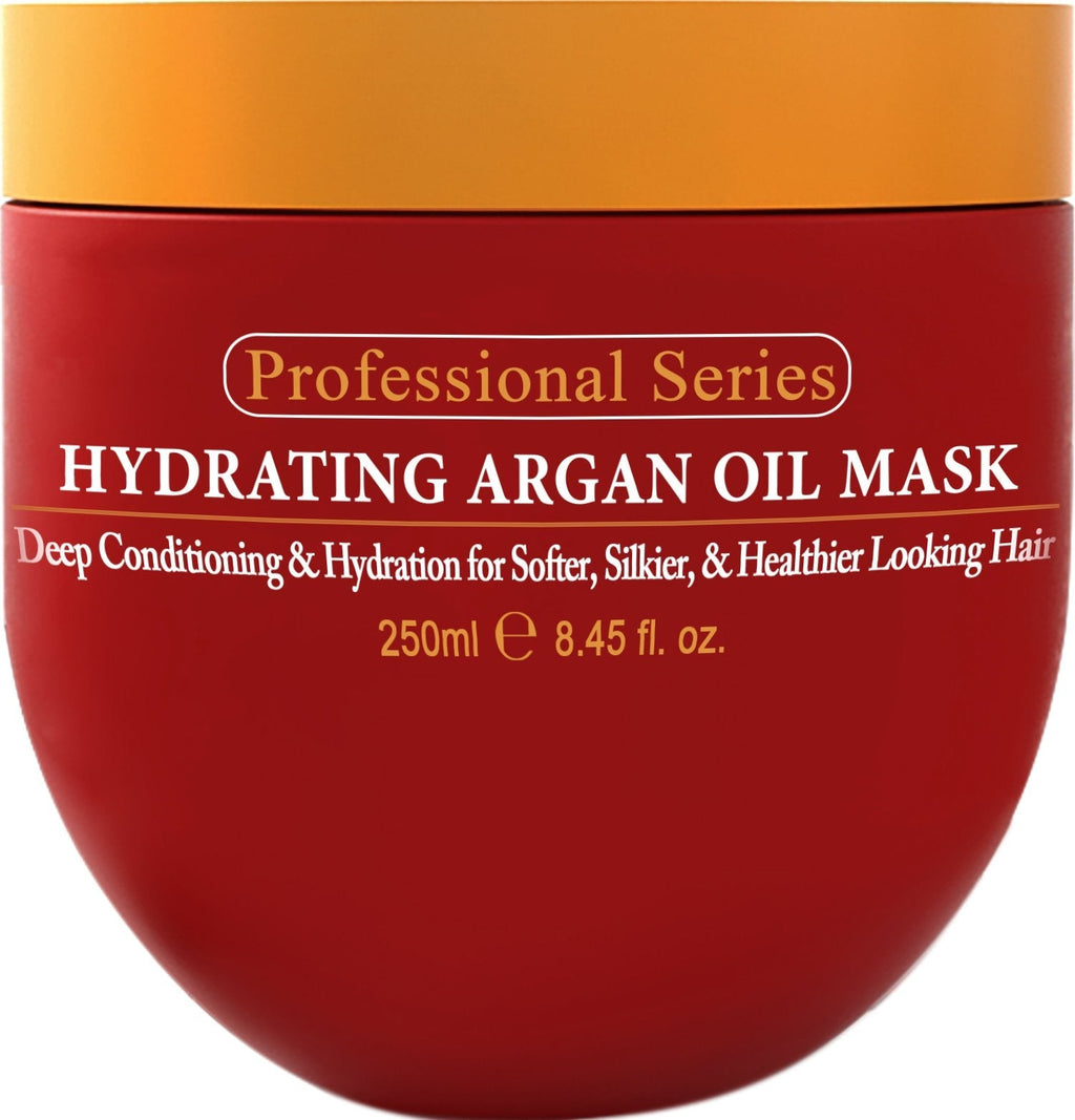 Arvazallia Hydrating Argan Oil Hair Mask and Deep Conditioner for Dry or Damaged Hair (8.45 oz Jar) - FENGGESTORE20