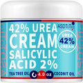 ASDToTio Urea Cream 42% - Premium Urea Foot Cream - With 2% Salicylic Acid, Tea Tree Oil, Shea Butter, Aloe Vera - For Feet, Hands, Heels, Elbows, Knees and More - 4 oz - FENGGESTORE20