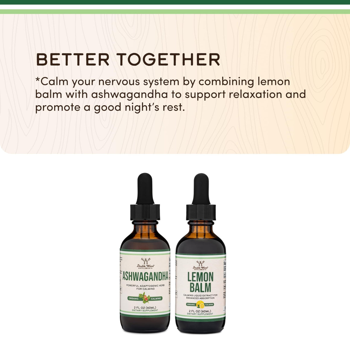 Ashwagandha Organic Drops for Stress Relief (1,200mg, 60 Servings) Ashwagandha Tincture for Adrenal Support and Cortisol Manager - FENGGESTORE20