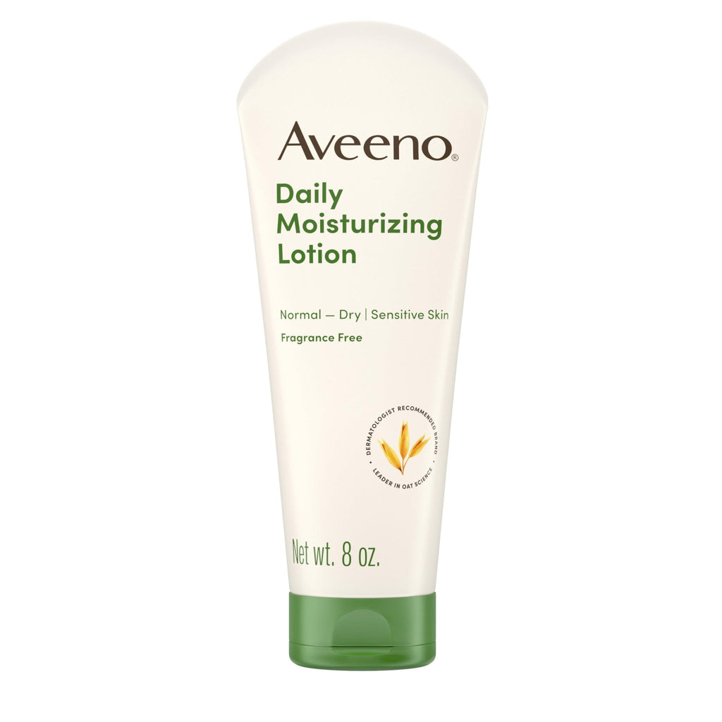 Aveeno Daily Moisturizing Body Lotion, Body Lotion for Dry Skin with Prebiotic Oat, Paraben - FENGGESTORE20