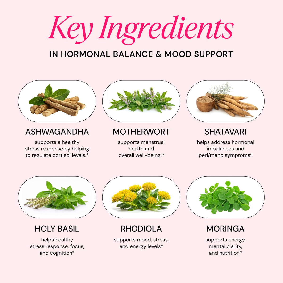 Ayurvedic Hormone Balance for Women | Cortisol Reducer | Mood, Energy, & Sleep Support | Regulates Estrogen | Stress Relief | Ashwagandha, Rhodiola, & Shatavari - FENGGESTORE20