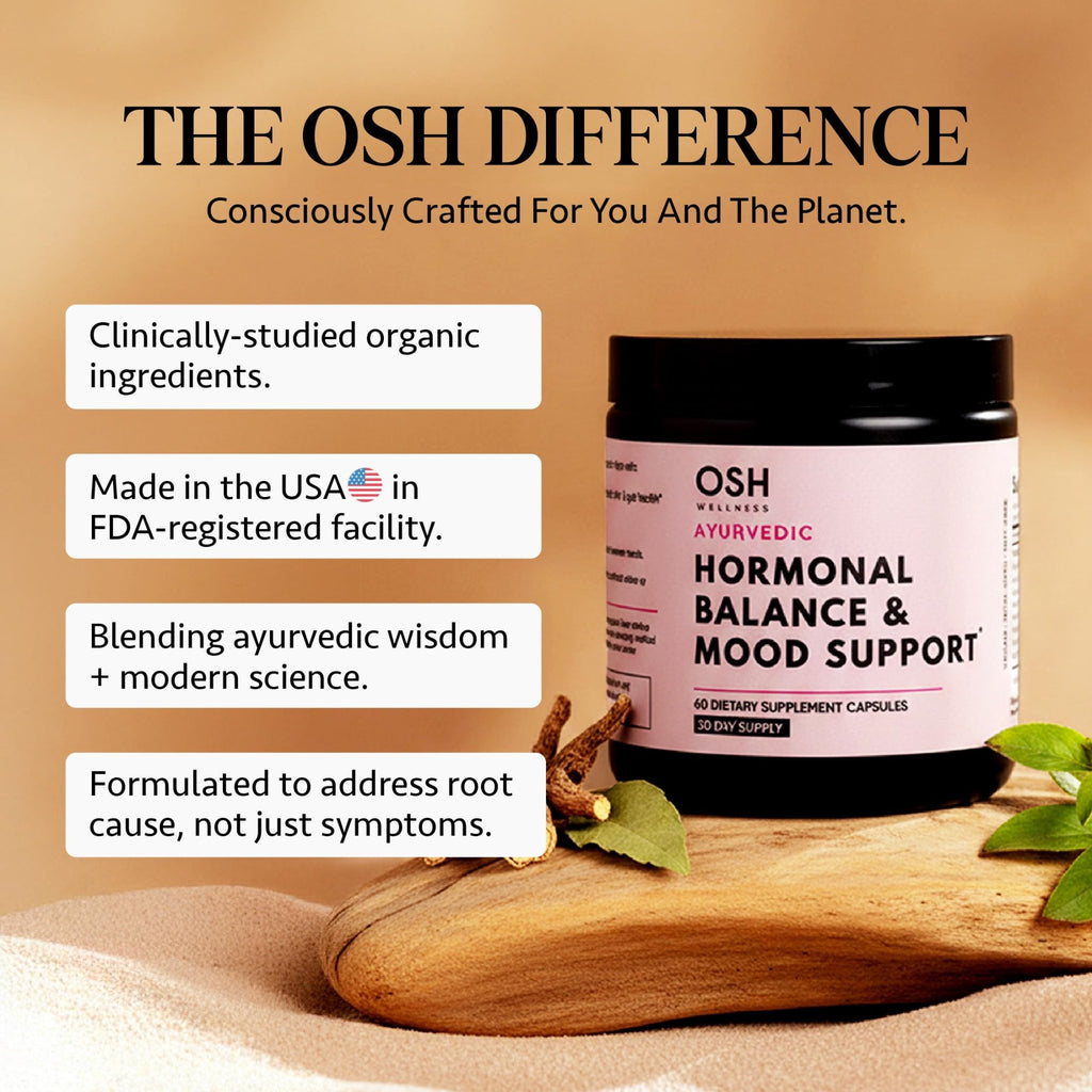 Ayurvedic Hormone Balance for Women | Cortisol Reducer | Mood, Energy, & Sleep Support | Regulates Estrogen | Stress Relief | Ashwagandha, Rhodiola, & Shatavari - FENGGESTORE20