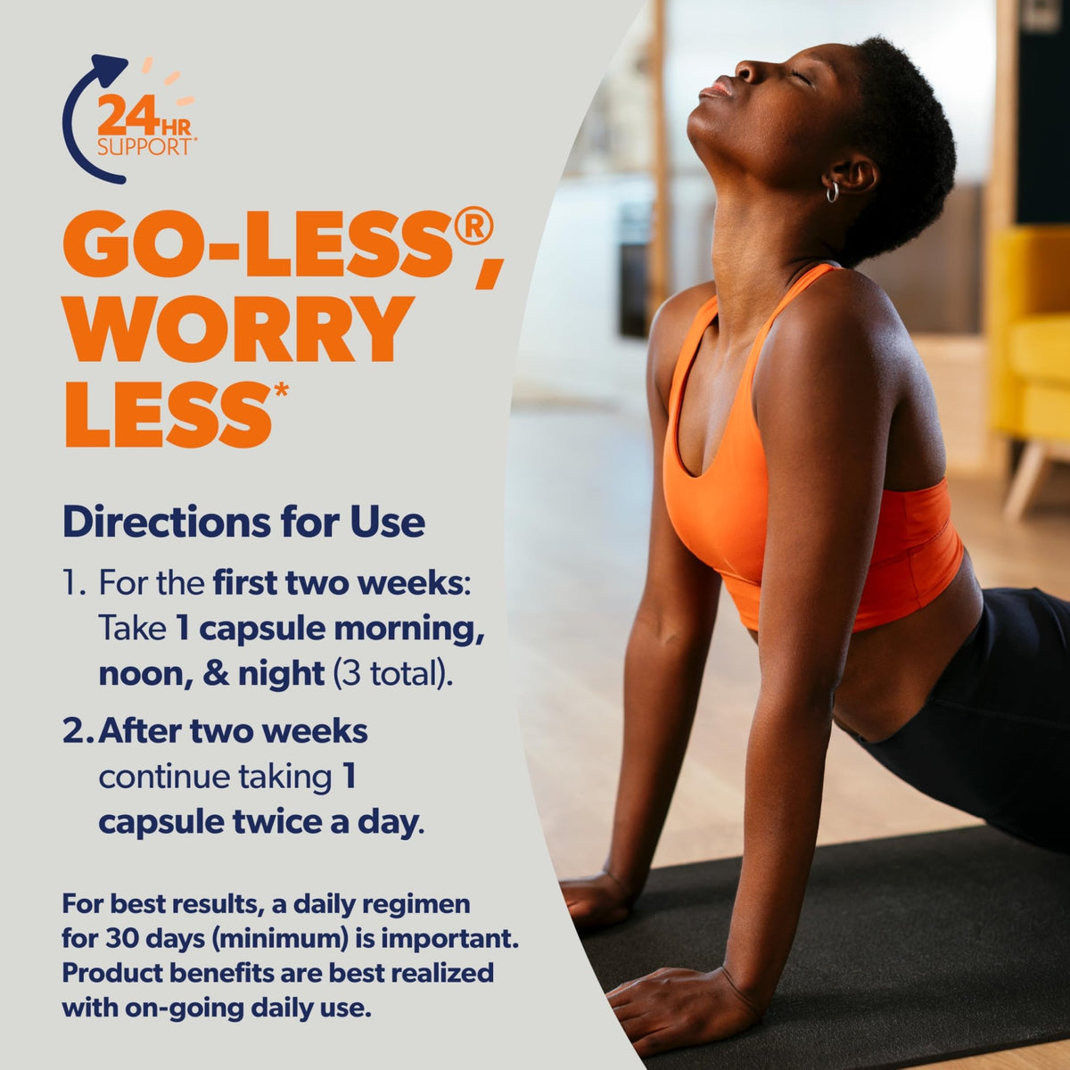 AZO Bladder Control with Go-Less Daily Supplement | Helps Reduce Occasional Urgency, leakage due to laughing, sneezing and exercise††† | 72 Capsules - FENGGESTORE20