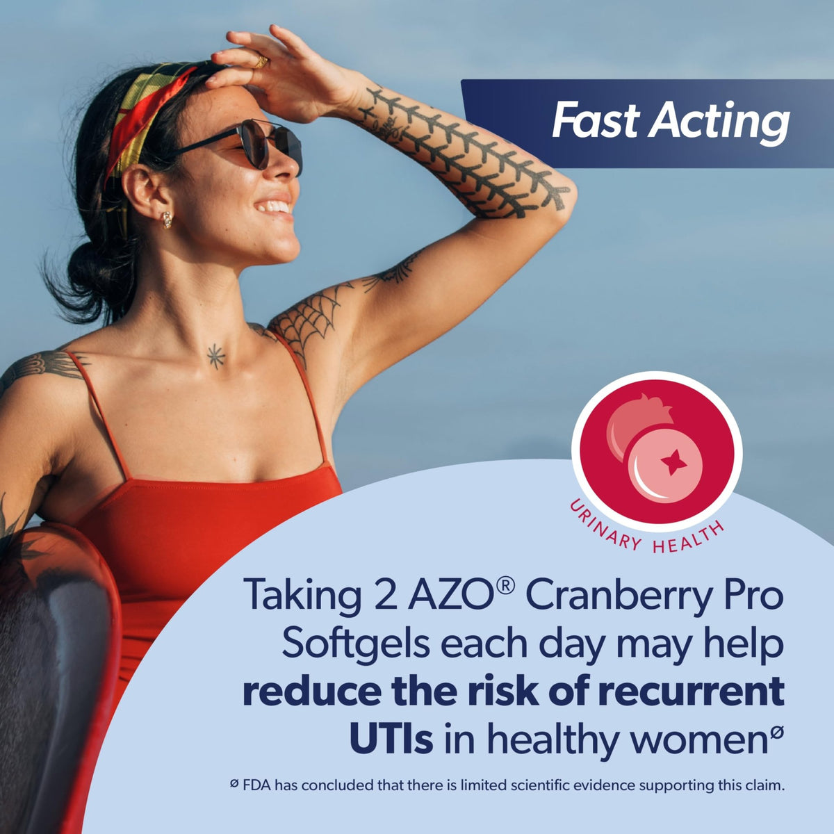 AZO Cranberry Pro, Cranberry Pills for Women & Men, 600mg Pacran, Made with Concentrated Whole Fruit Cranberry Powder to Help Cleanse and Protect The Urinary Tract - FENGGESTORE20