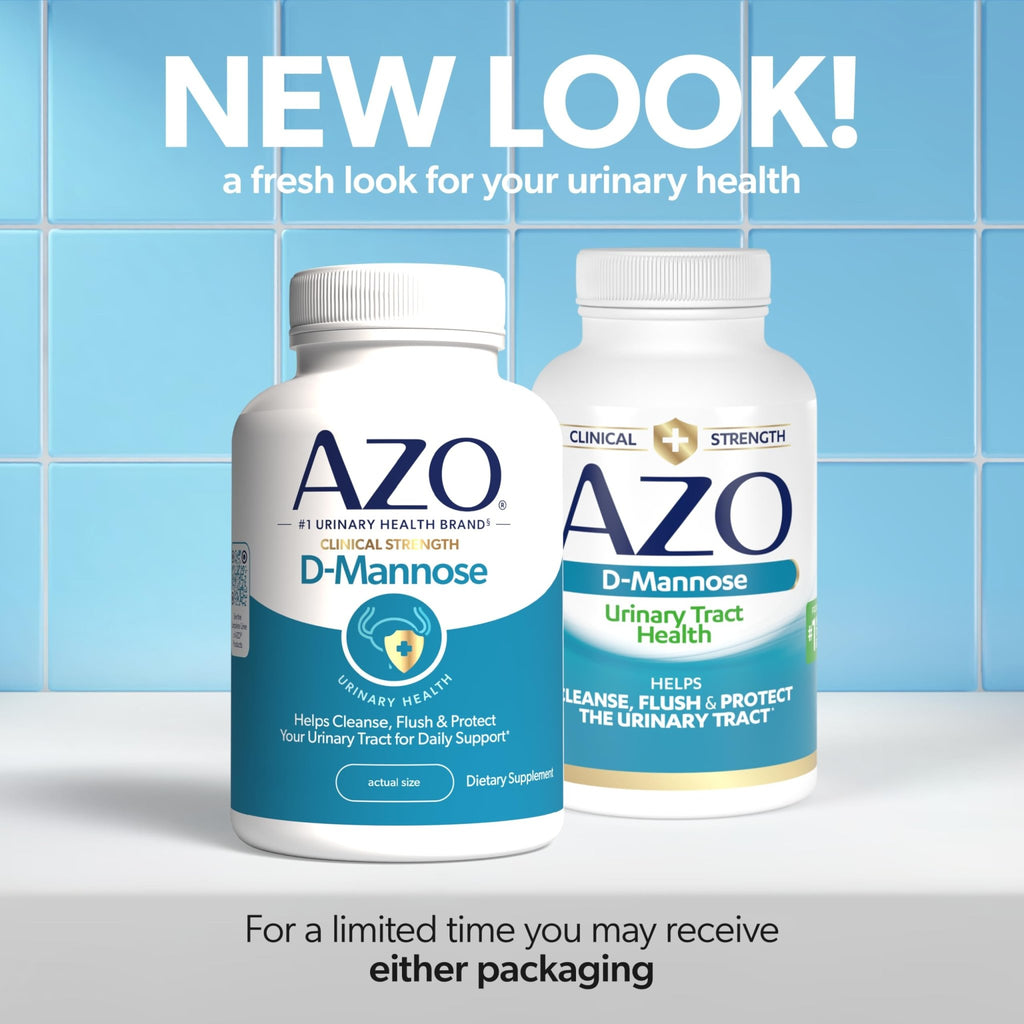 AZO D Mannose Urinary Tract Health, Cleanse, Flush & Protect The Urinary Tract, No.1 Pharmacist Recommended Brand - FENGGESTORE20
