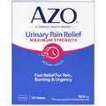 Azo Urinary Pain Relief Maximum Strength, Fast Relief Of Uti Pain, Burning & Urgency, Targets Source Of Pain, #1 Most Trusted Brand, 24 Tablets - FENGGESTORE20