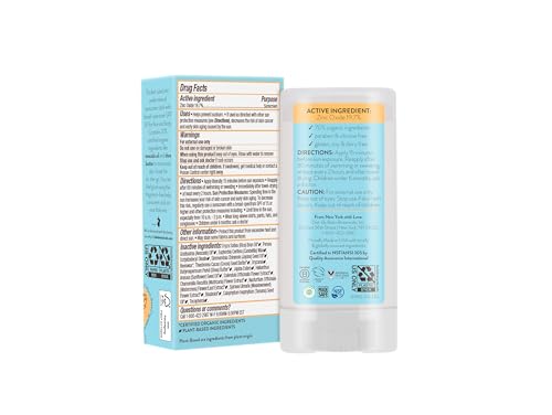 Babo Botanicals Sensitive Baby Mineral Sunscreen Stick SPF 50 - 70% Organic Ingredients - Zinc Oxide - NSF & MADE SAFE and EWG Certified - FENGGESTORE20
