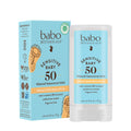 Babo Botanicals Sensitive Baby Mineral Sunscreen Stick SPF 50 - 70% Organic Ingredients - Zinc Oxide - NSF & MADE SAFE and EWG Certified - FENGGESTORE20