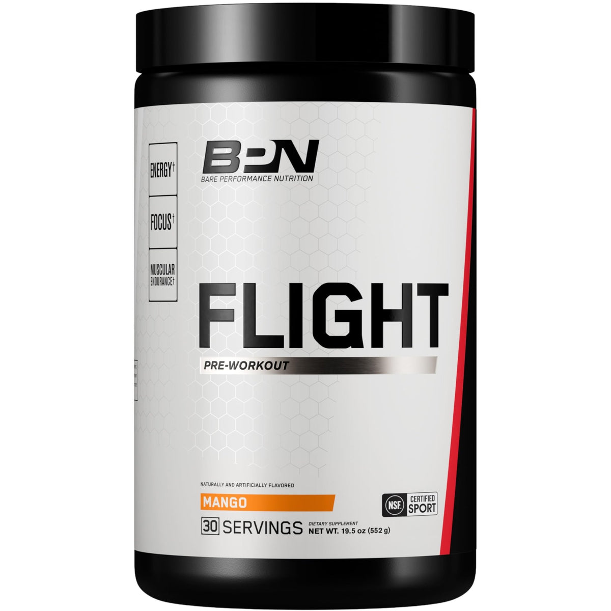 BARE PERFORMANCE NUTRITION BPN Flight Pre Workout, Supports Energy and Mental Focus, Improved Endurance & Muscle Pumps with CarnoSyn - FENGGESTORE20