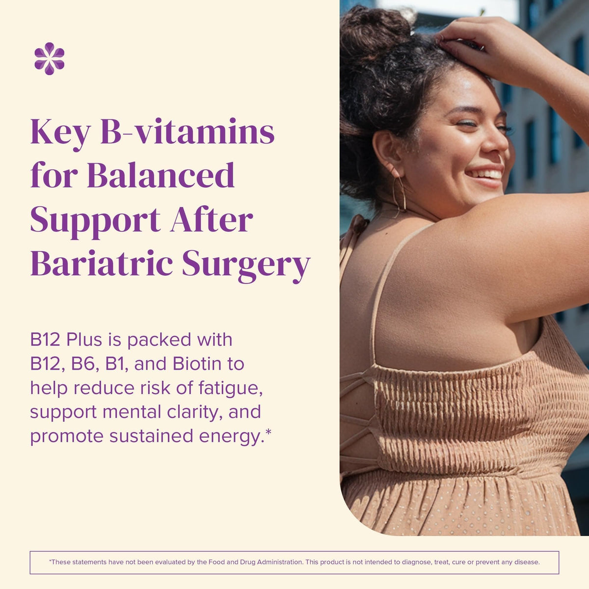 BariMelts Vitamin B12 Plus, 90 Fast-Dissolving Tablets (3-Month Supply), Sugar-Free Bariatric Vitamins for Women, Includes B12, B6 - FENGGESTORE20