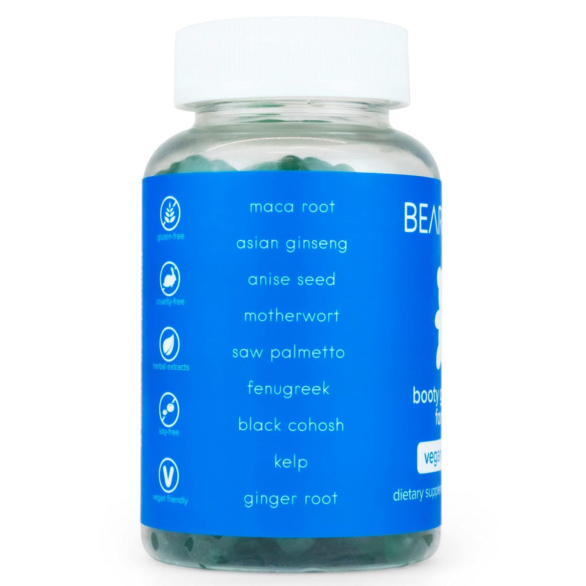 BEARVANA Peach Support Women’s Multivitamin Gummies | Herbal & Vitamin Gummy Supplement for Daily Wellness - FENGGESTORE20