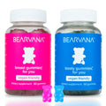 BEARVANA Top & Peach Support Combo Pack Multivitamin Gummies for Women | Includes Herbal Extracts & Essential Vitamins - FENGGESTORE20