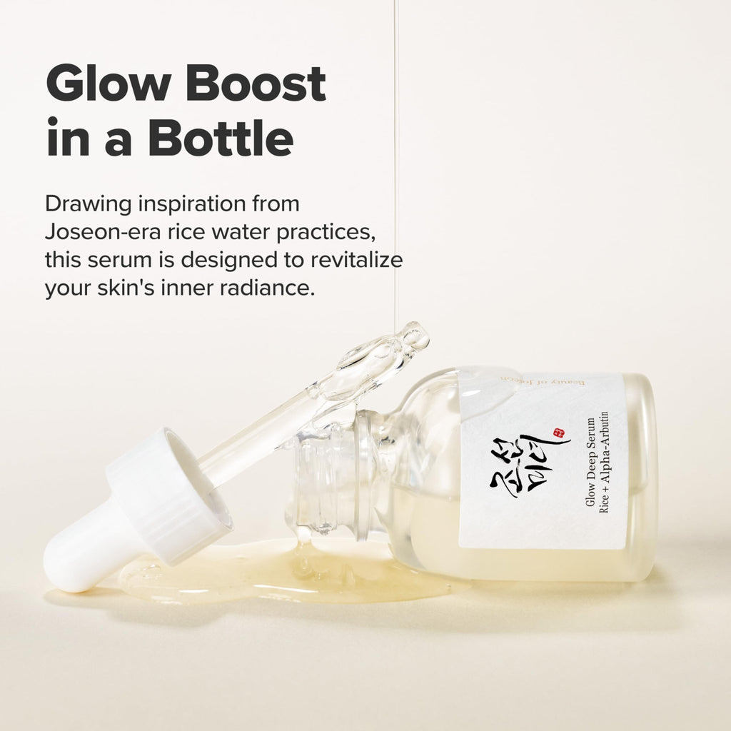 Beauty of Joseon Glow Deep Serum Rice Alpha-Arbutin for Uneven Dull Skin Tone, Daily Korean Skin Care - FENGGESTORE20