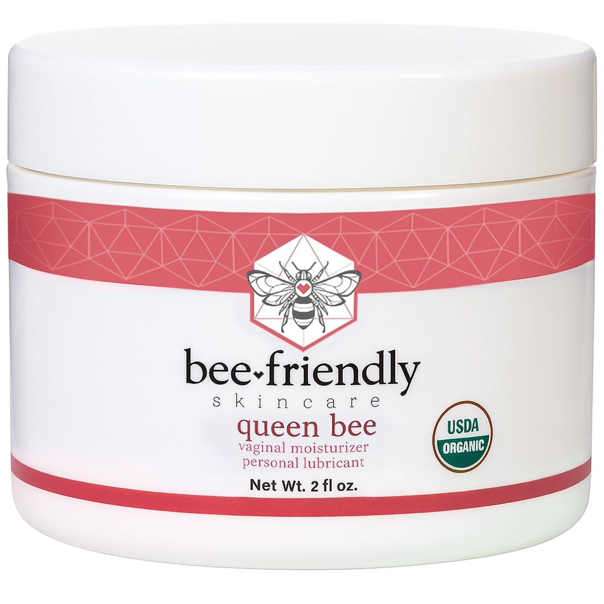 BeeFriendly Organic Vaginal Moisturizer, USDA Certified, Natural Vulva Cream For Dryness, Itching, Irritation, Redness, Chafing Of Vagina Due To Menopause & Thinning 2 oz - FENGGESTORE20