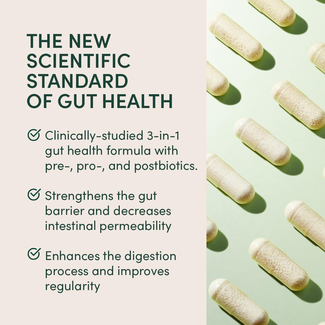 Beekeeper's Naturals Complete Gut Health, 3-in-1 Prebiotic, Postbiotic, Probiotics for Digestive Health & Bloating Relief for Women & Men - FENGGESTORE20