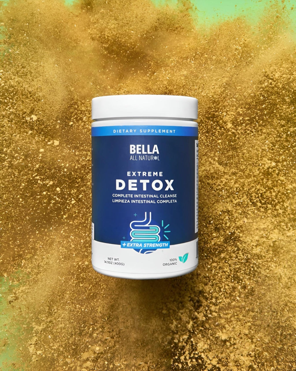 Bella All Natural Extreme Detox Powder Unflavored - FENGGESTORE20