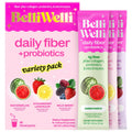 Belli Welli Daily Fiber Supplement Packets with Collagen, Probiotics & Electrolytes | Single Serve Packets for Gut Health - FENGGESTORE20