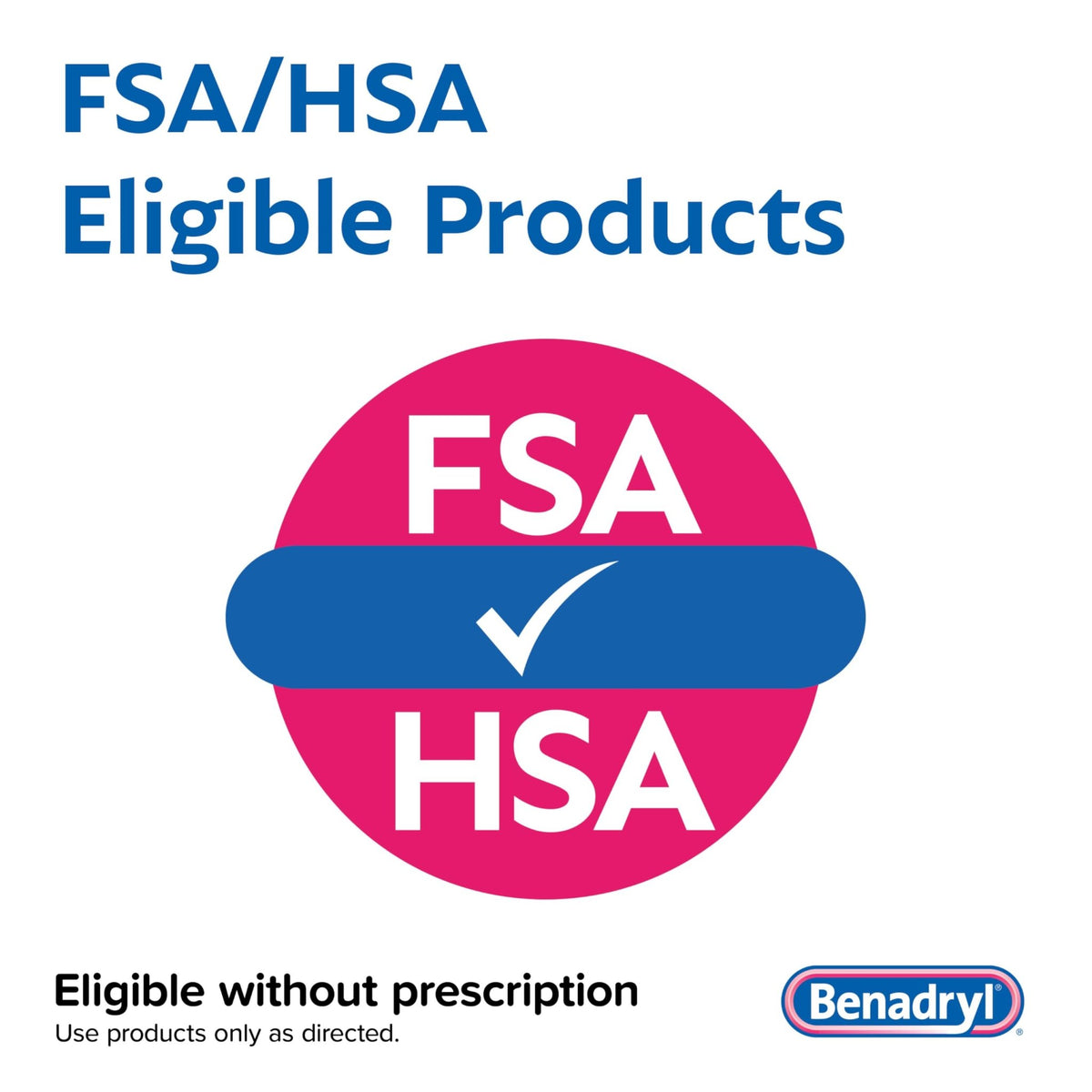 Benadryl Ultratabs Allergy Relief Medicine, 25 mg Diphenhydramine HCl Antihistamine Tablets For Relief of Cold & Allergy Symptoms Like Sneezing, Runny Nose, & Itchy Eyes & Throat, 24 ct - FENGGESTORE20