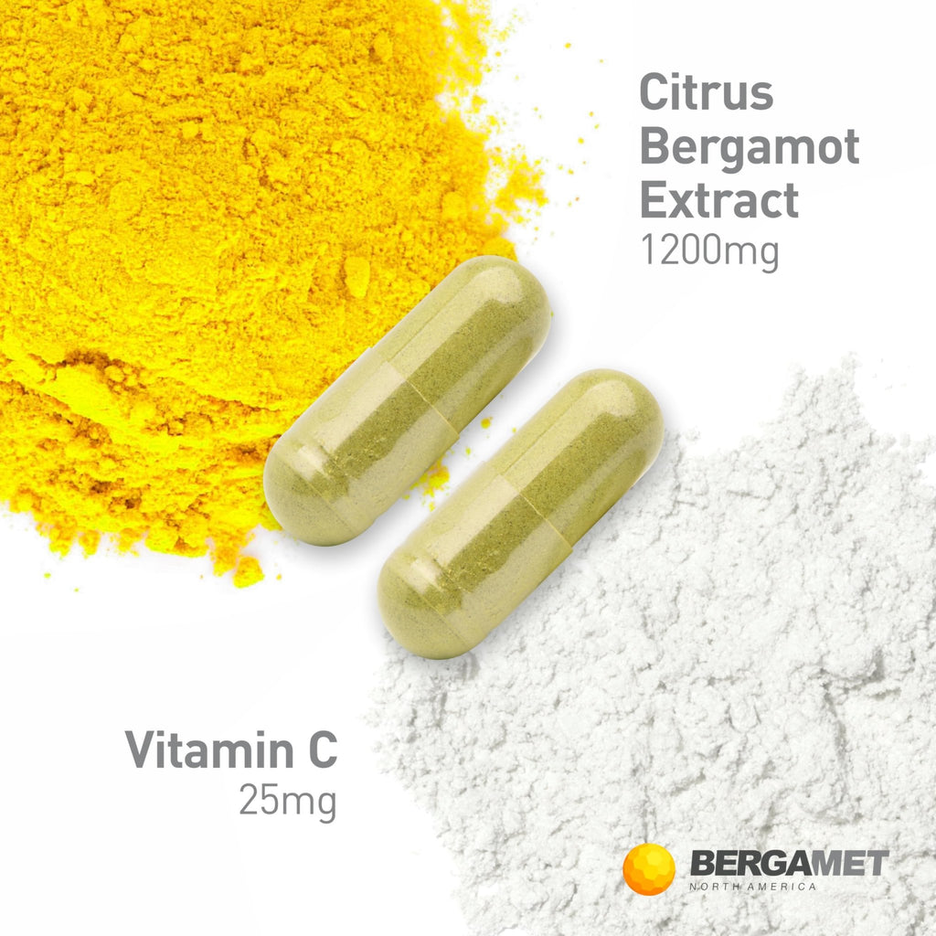 BergaMet Citrus Bergamot Supplement, 170:1 Extract, 1200mg per Serving, 80% Polyphenols, Italian Citrus Bergamot Supplement, - FENGGESTORE20