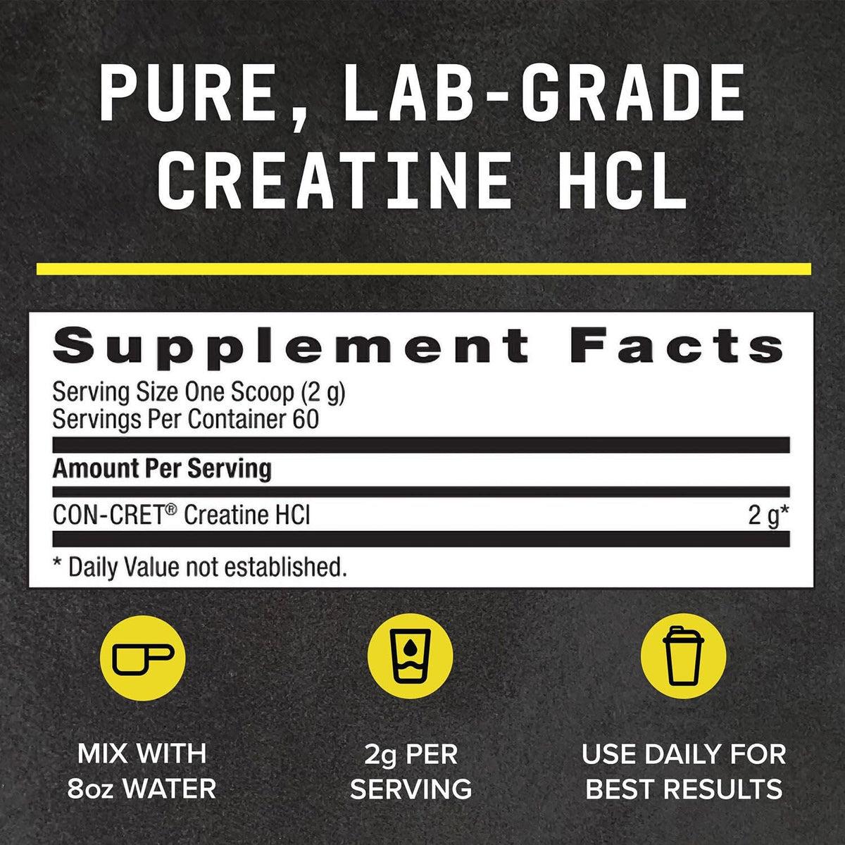 BEYOND RAW Creatine HCl Powder, Science Backed, Lab Grade, Creatine for Women & Men, Muscle Strength, Energy Production, Athletic Performance, Cognitive Support, - FENGGESTORE20