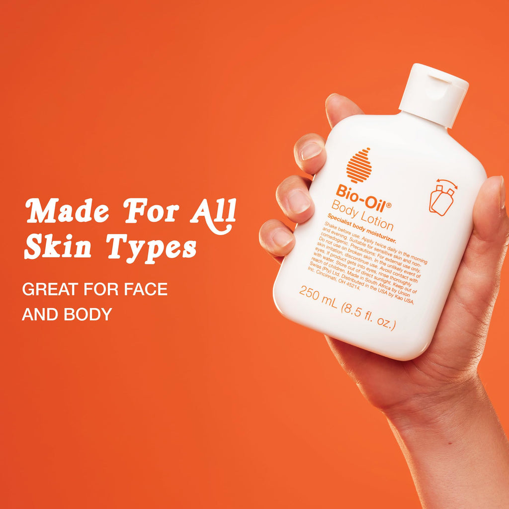 Bio-Oil Moisturizing Body Lotion for Dry Skin, Ultra-Lightweight High-Oil Hydration, with Jojoba Oil, Rosehip Oil - FENGGESTORE20
