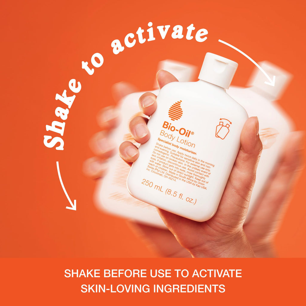 Bio-Oil Moisturizing Body Lotion for Dry Skin, Ultra-Lightweight High-Oil Hydration, with Jojoba Oil, Rosehip Oil - FENGGESTORE20