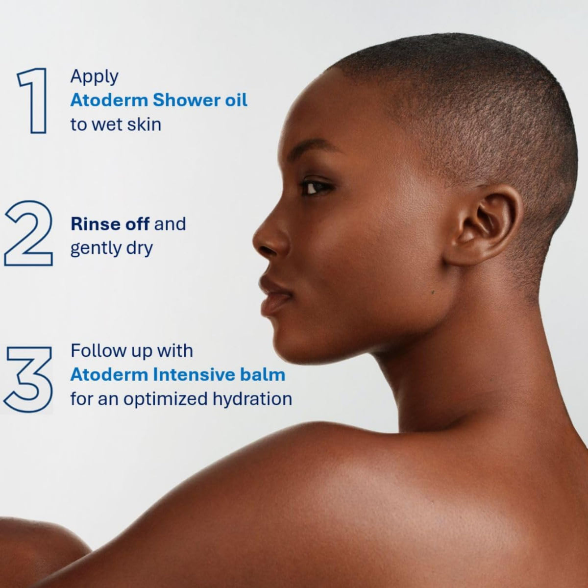 Bioderma Atoderm Shower Oil, Cleansing Oil For Face & Body, Nourishing Cleansing Oil For Dry to Atopic Sensitive Skin - FENGGESTORE20
