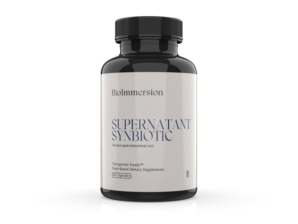 BioImmersion Supernatant Synbiotic - Prebiotic Probiotic Postbiotic - Eases Digestive Discomfort, Gut Imbalance & Yeast Overgrowth - Immune & Microbiome Support - FENGGESTORE20