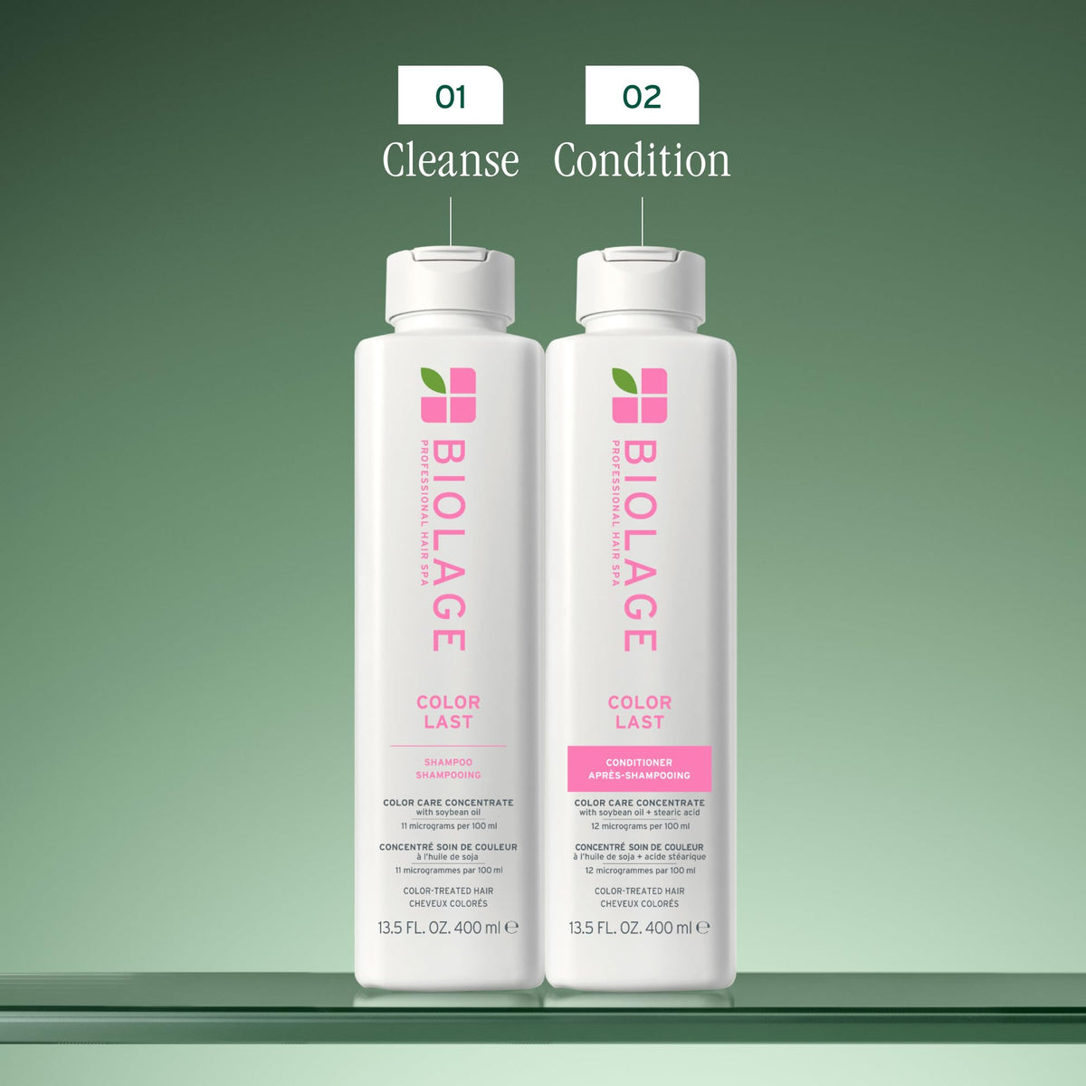 Biolage Color Last Shampoo - For Color-Treated Hair, Nourishes, Strengthens, Hydrates and Adds Shine, Soybean Oil & Stearic Acid - FENGGESTORE20