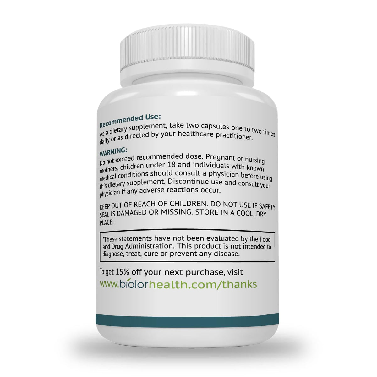 Biolor High Absorption Propionyl-L-Carnitine (PLCAR) No Artificial Fillers - Effective Propionyl L Carnitine HCL Supplement to Support Blood Circulation - 120 Capsules - FENGGESTORE20