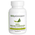 BIOptimizers HCL Breakthrough - Betaine Hydrochloride Enzymes Supplement - Assists with Protein Breakdown and Absorption - Helps Gas and Heartburn Relief - FENGGESTORE20