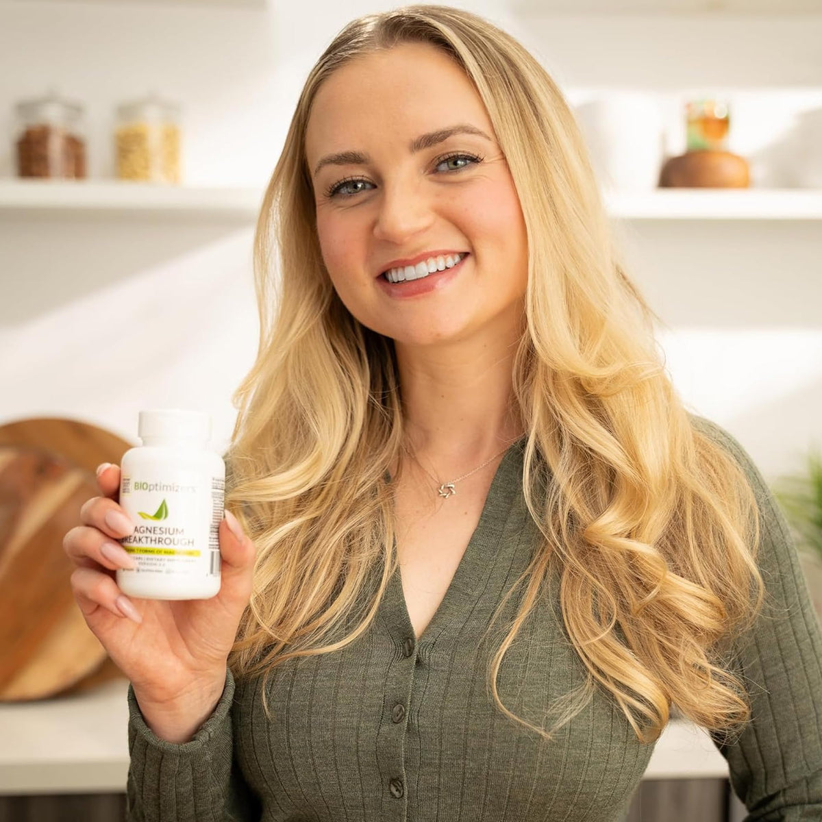 BIOptimizers Magnesium Breakthrough Supplement with 500mg - 7 Forms of Magnesium: Glycinate, Malate, Citrate, and More - Natural Support for Sleep and Cognitive Function -60 Capsules- Calming Vitamins - FENGGESTORE20