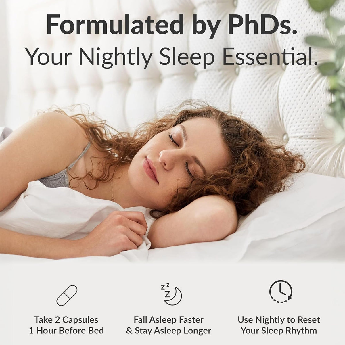BIOptimizers Sleep Breakthrough Capsules - Natural Support Supplement | Calming Relief Aid for Adults - FENGGESTORE20