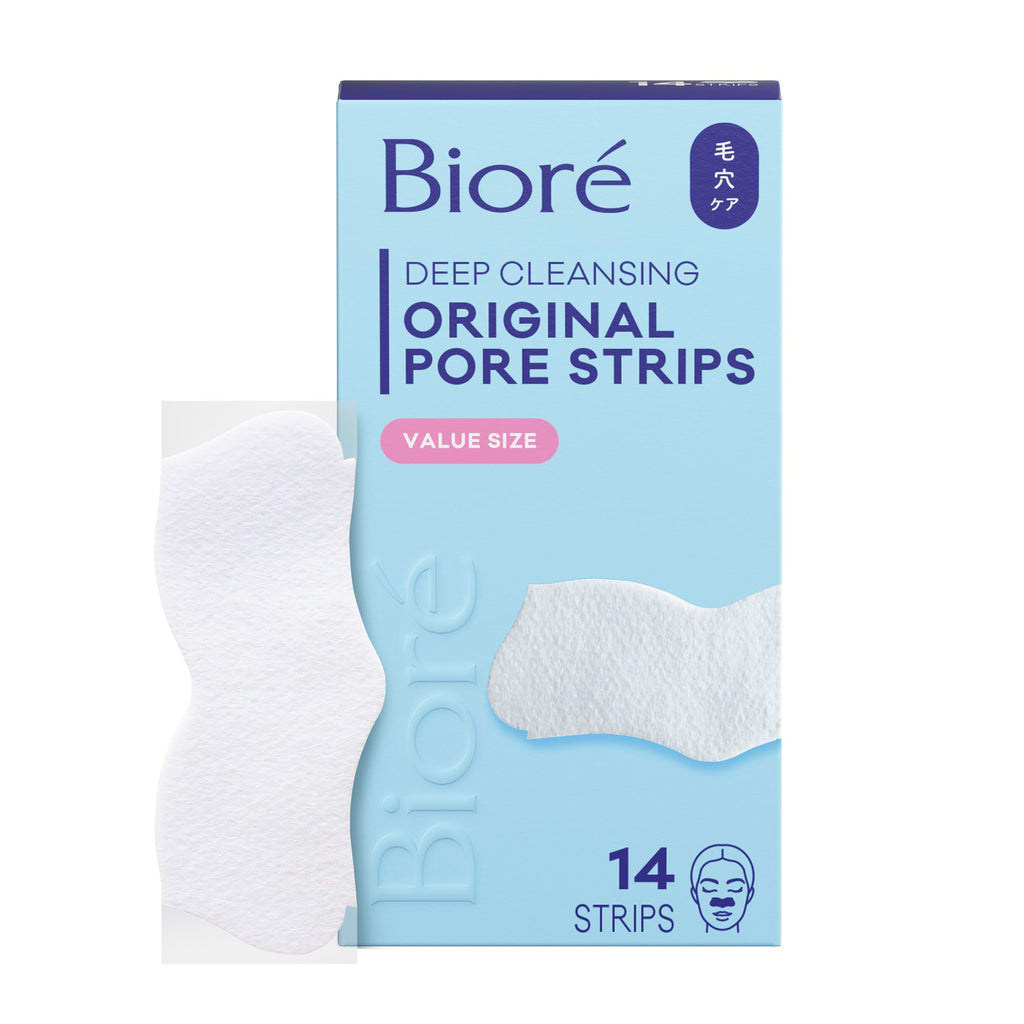 Bioré Original Blackhead Remover Strips, Deep Cleansing Nose Strips With Instant Pore Unclogging - FENGGESTORE20