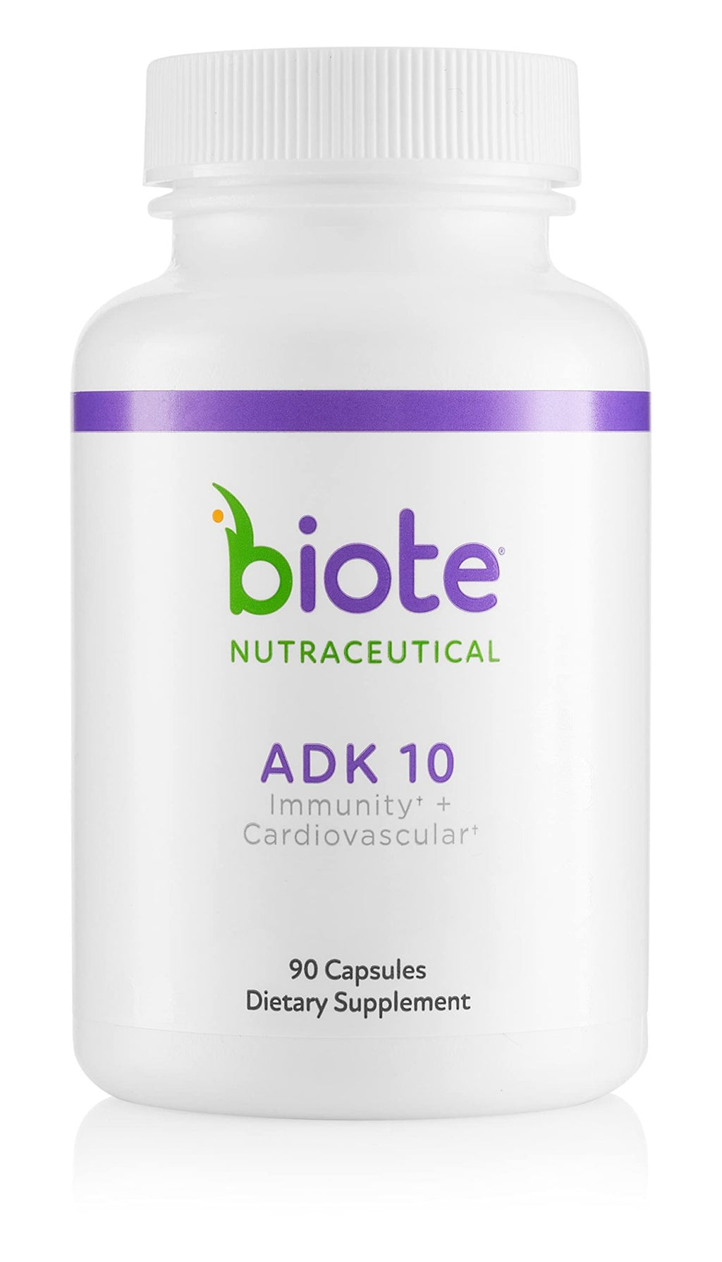 Biote Nutraceuticals - ADK 10 - Immunity + Cardiovascular (90 Capsules) - FENGGESTORE20