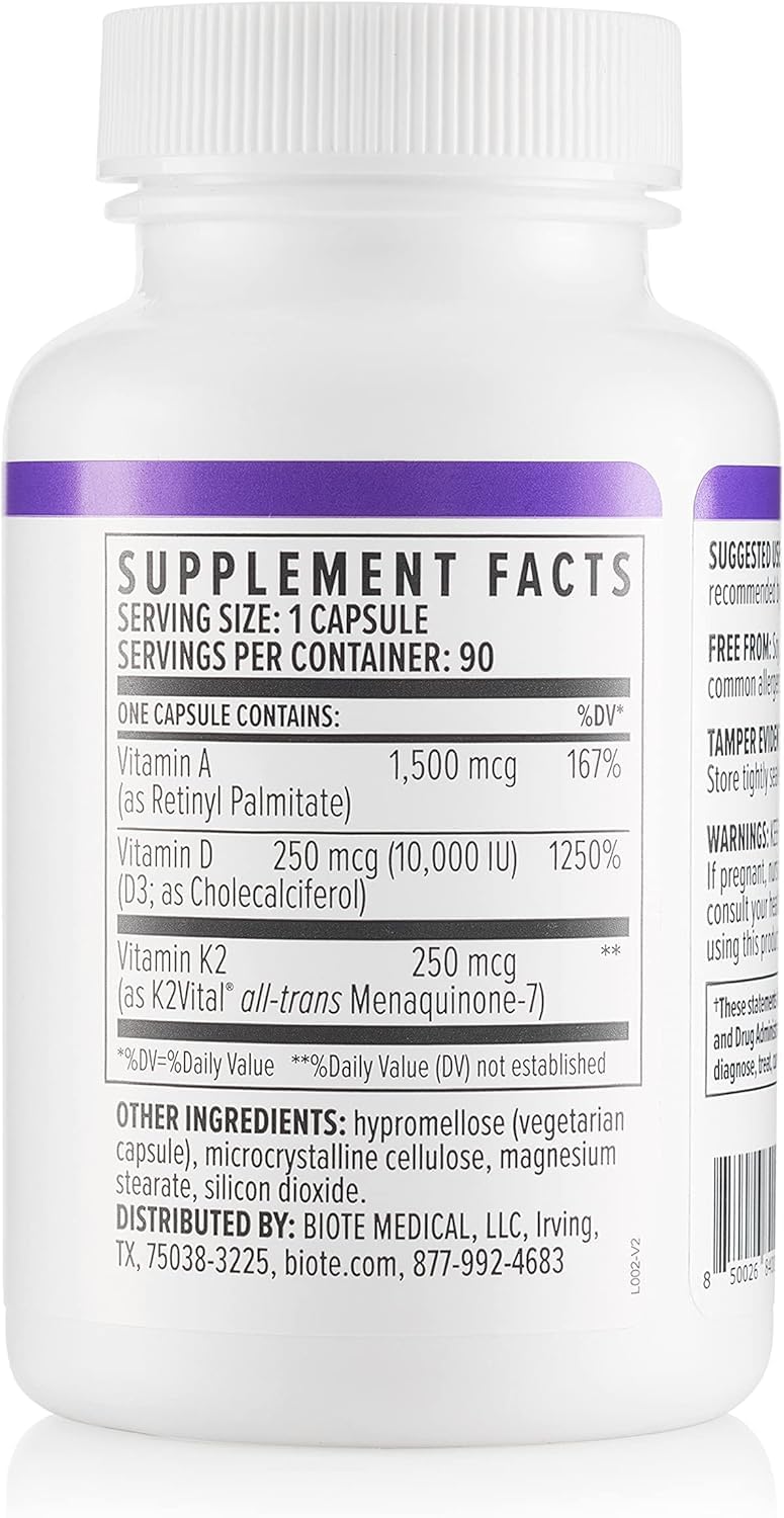 Biote Nutraceuticals - ADK 10 - Immunity + Cardiovascular (90 Capsules) - FENGGESTORE20
