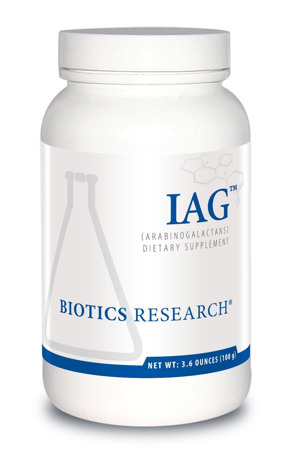 Biotics Research IAG Easy to Dissolve Prebiotic Powdered Formula, Immune Support, Gut Health, Stimulate Butyrate Production, Colon Health 3.6 Ounces - FENGGESTORE20