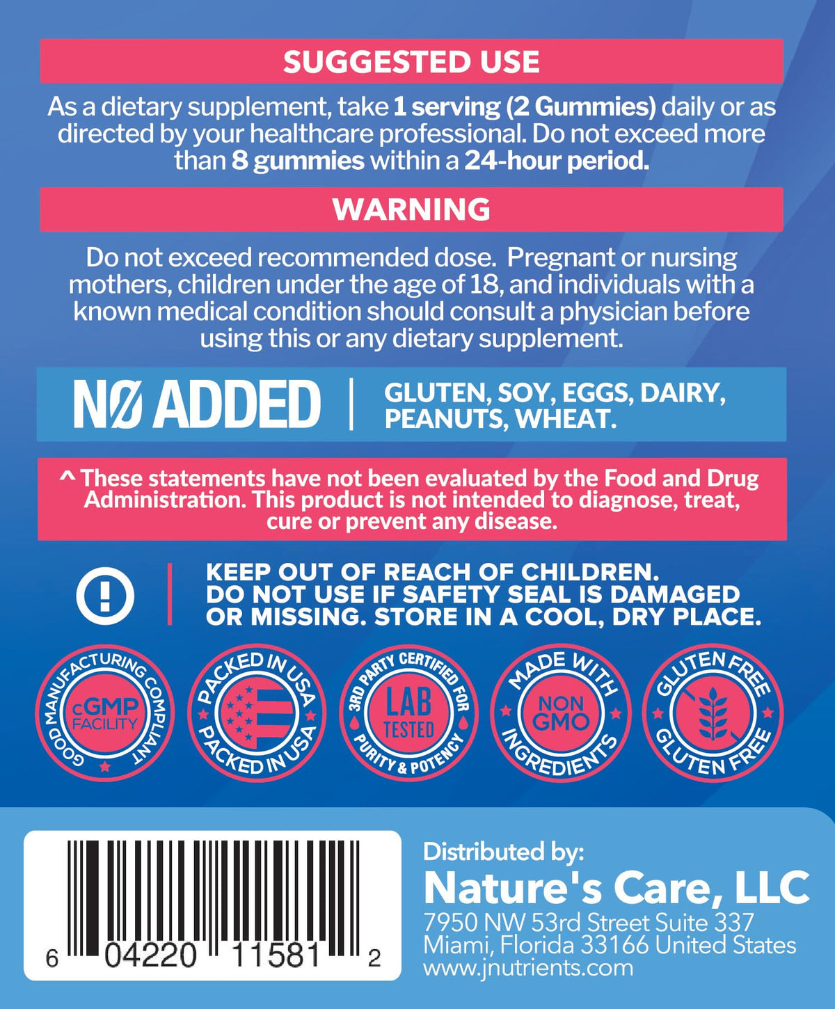 Biotin 10,000mcg Gummies for Hair Growth, Skin & Nails (100 Count) - 2x Maximum Strength Biotin Vitamins for Women & Men - Gluten-Free, Vegan, Non-GMO - FENGGESTORE20
