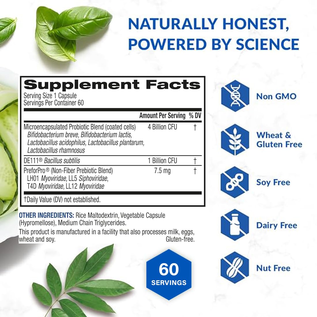 BioTrust Pro-X10 2.0 Probiotic Supplement - Probiotics for Digestive Health with Prebiotics - Immune System Support and GI Health - FENGGESTORE20