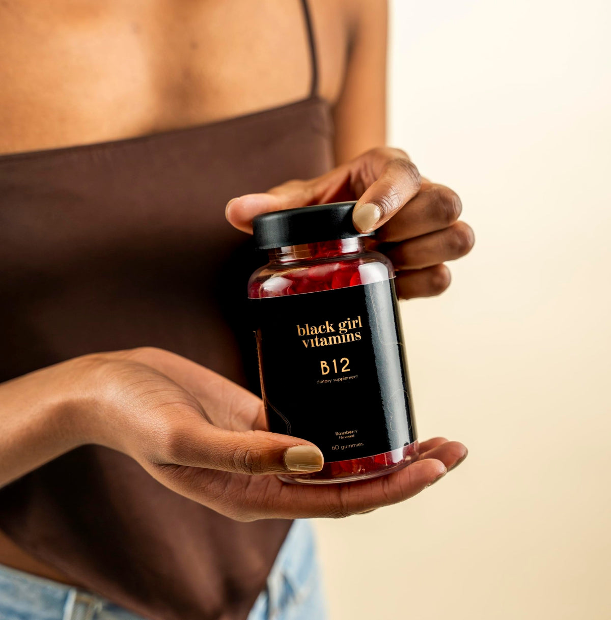 Black Girl Vitamins - Vitamin B12 Gummies, for Energy, Metabolism & Nervous System Support, 1000 mcg Cyancobalamin B12 per Serving - FENGGESTORE20